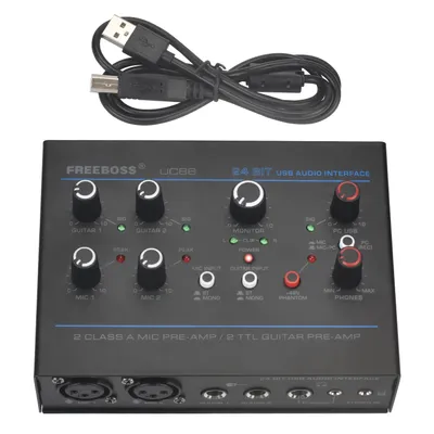 Obrázek produktu pro Zvukové rozhraní USB, 24bitový 48kHz záznam, vícekanálový vstup, UC86