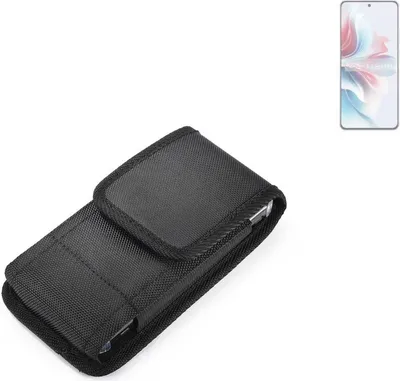 Produktbild von Holster Gürteltasche kompatibel mit Oppo Reno11 A Holster Gürtel Tasche wasserabweisend Handy Hülle Schutz Hülle Outdoor schwarz K-S-Trade