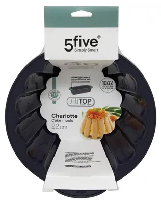 Image de Moule Charlotte 22cm Cuisson Uniforme Et Démoulage Facile - Secret Of Gourmet