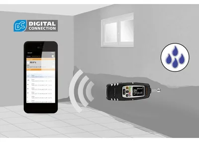 Obrázek produktu pro Laserliner MultiWet-Finder Plus Indoor Elektronisches Hygrometer Schwarz - Weiß (082.091A)