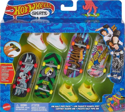 Zdjęcie produktu dla Hot Wheels HVM14, Deskorolka na palec, 5 lat(a), Plastik, Metal, Wielobarwny