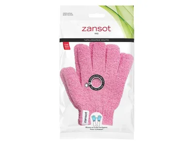 Obrázek produktu pro Zansot Exfoliační rukavice růžové