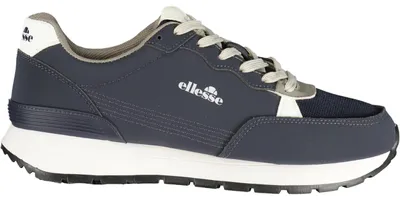 Produktbild von Blaue Herrensportschuhe mit Schnürsenkeln & kontrastierenden Details
