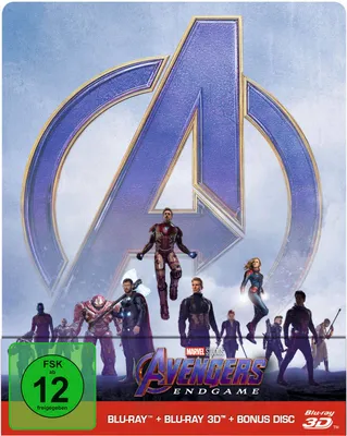 Produktbild von Avengers: Endgame [2D & 3D Steelbook Blu-Ray]