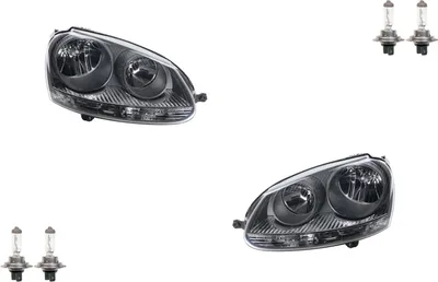 Obrázek produktu pro Johns, Halogenové sv?tlomety vhodné pro VW Golf V 1K 5M 03-09 m. H7 H7 sada levá pravá