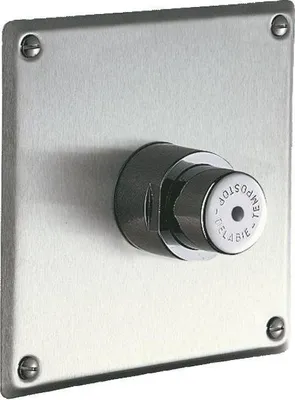 Produktbild von Delabie Urinal-Spülarmatur TEMPOSTOP G1/2 UP/Platte 7 Sek.