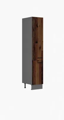 Produktbild von Küche OLD STYLE Hochschrank 40 cm Old Wood Küchenzeile Küchenblock Einbauküche