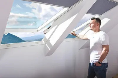 Produktbild von Fakro Schwingfenster PVC PTP-V U3 94x140 cm mit Dauerlüftung