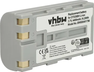 Produktbild von vhbw Akku kompatibel mit Hioki LR8510, LR8511 Barcodescanner POS (3000 mAh, 7,4 V, Li-Ion)
