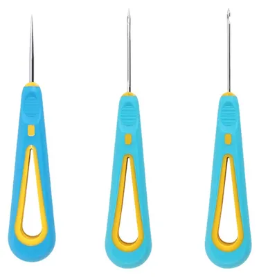 Kerzen-Docht-Werkzeug-Set, 3-teilig, Lochstift, Haken, Handbohrer