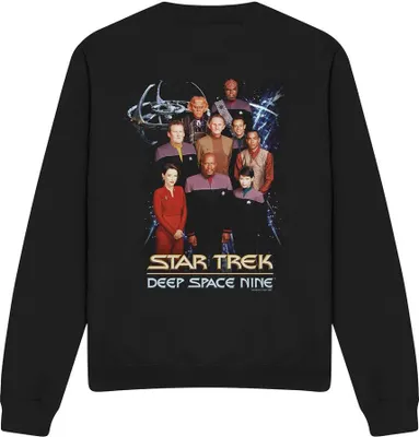 Image de Star Trek - Sweat-shirt homme/femme unie "DS9" TV12061 (XL) (Noir)
