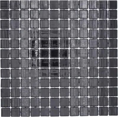 Produktbild von Mosaikfliese Poolmosaik Schwimmbadmosaik Schwarz Dusche Wand SPAIN MOS220-25900U