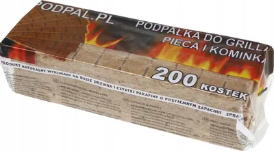Produktbild von Grillanzünder 200 FEINZ Würfel Effektive Zündung Rauchfrei Und Schnell Braun