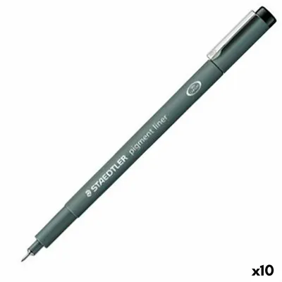 Image de 10 stylos Pigment Liner 308 04-9, 0,4 mm, noir