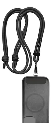 Image de Tour de cou universel pour téléphone, Noir