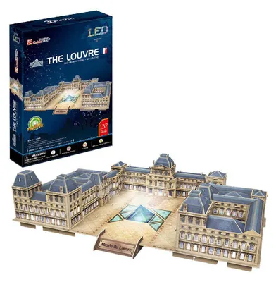 Obrázek produktu pro CubicFun The Louvre, 137 kusů, Budovy