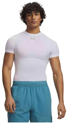 Produktbild von Under Armour Heatgear Elite Comp Kurzarm-t-shirt Weiß M / Regular Mann Weiß M