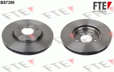 Produktbild von 2 Bremsscheiben Vorderachse belüftet Ø 300 mm 26 mm FTE für u.a. OPEL ASTRA