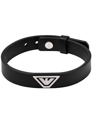 Produktbild von Emporio Armani EGS3128040 Herren Armband Edelstahl schwarz 21,5 cm