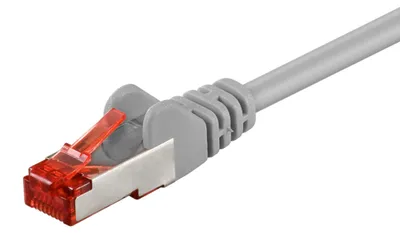 Productafbeelding van Goobay 92739 CAT 6 netwerkkabel, LAN-kabel voor Gigabit Ethernet, S-FTP, dubbel afgeschermd