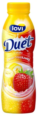 Zdjęcie produktu dla JOVI DUET banan-truskawka 350g