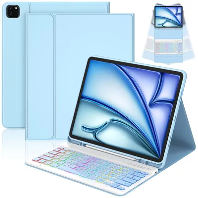 Productafbeelding van Hoes met toetsenbord voor iPad Air 13 inch en iPad Pro 12,9 inch
