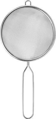 Produktbild von Küchensieb aus Stahl Sieb mit Griff zum Abtropfen und Sieben 8 cm