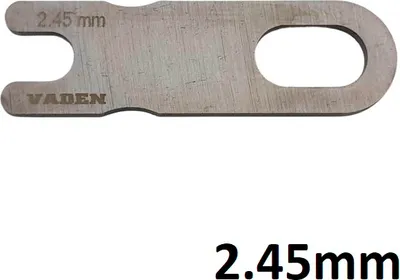 Produktbild von Volvo 2,45 mm Injektoreinstellung Distanzscheibe Ausgleichslamelle | VAD130005010