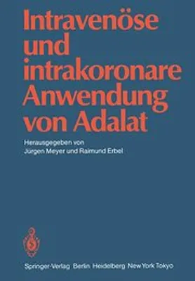 Produktbild von Intravenöse und intrakoronare Anwendung von Adalat