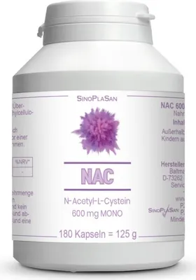 Zdjęcie produktu dla Nac 600 mg Mono Capsules 180 kapsułek