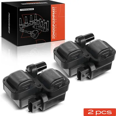 Image de Frankberg 4x Module d'allumage Bobine d'allumage pour Mercedes-Benz W169 W245 W202 W203 CL203 S202 S203 C208 C209 A208 A209