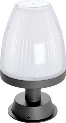 Produktbild von Standleuchte Sockelleuchte Außenleuchte E27 Anthrazit IP44 Beleuchtung Garten moderne 21,6cm Außenlampe aus Aluminium RD1901-200