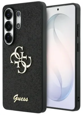 Zdjęcie produktu dla Etui Guess Fixed Glitter 4G Metal Logo do Samsung Galaxy S26
