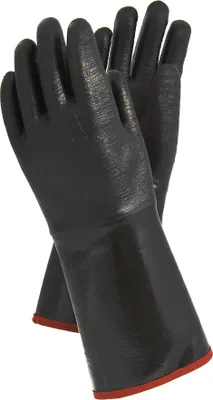 Produktbild von Ejendals TEGERA 494, Werkstatthandschuhe, Schwarz, Baumwolle, Neopren, 450 mm
