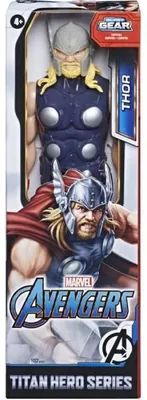 Image de Figurine articulée : thor 30 cm - avengers héros titan - marvel love and thunder - hasbro - e7879