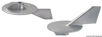 Immagine prodotto di Finnanodo in alluminio controrotante sinistro 100/220 hp , 1 pezzo