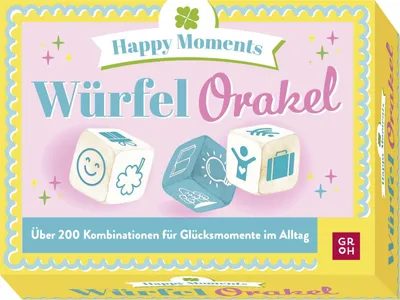 Produktbild von Würfelorakel - Happy Moments