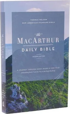 Zdjęcie produktu dla NASB, MacArthur Daily Bible, 2nd Edition, Paperback, 1995 Text, Comfort Print