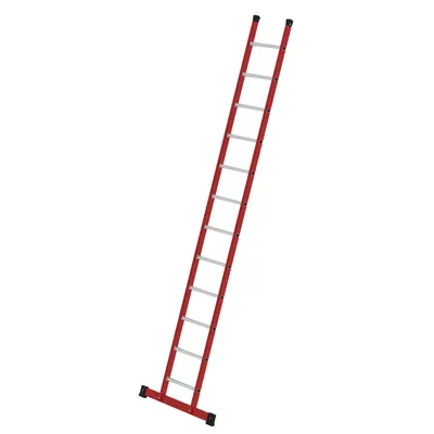 Produktbild von MUNK Kunststoff-Anlegeleiter mit Standardtraverse 12 Sprossen