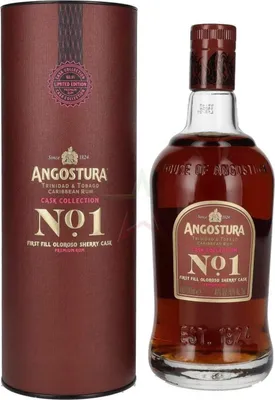Produktbild von Angostura No. 1 CASK COLLECTION First Fill Oloroso Sherry Cask Premium Rum Batch 40 % 0,70 Liter
