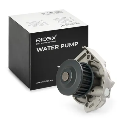 Produktbild von RIDEX 1260W0482 Kühlmittelpumpe Wasserpumpe mit Riemenscheibe für ALFA ROMEO GIULIETTA (940) für FIAT PUNTO (176) PUNTO Cabriolet (176C) für LANCIA Y