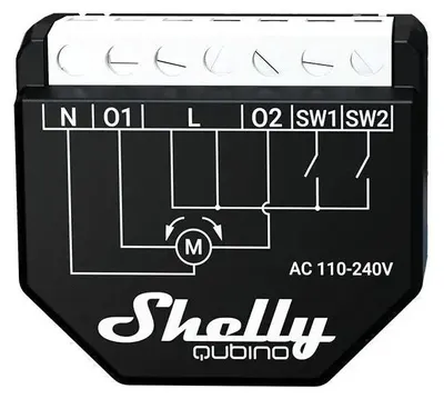 Imagen del producto de Relé eléctrico Shelly Qubino Wave Shutter