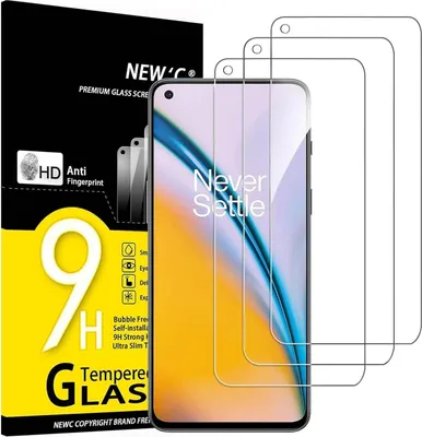 Produktbild von Panzer Schutz Glas für OnePlus Nord 2 5G, 3er Pack