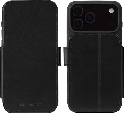 Productafbeelding van dbramante1928 Copenhagen Bookcase voor de Apple iPhone 17 Pro Max - Zwart