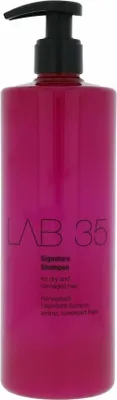 Zdjęcie produktu dla Kallos LAB 35 Signature Shampoo szampon odżywczy wzmacniający włókno włosa 500 ml