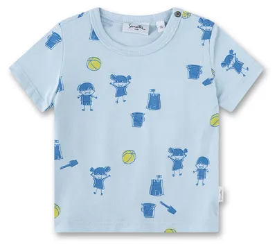 Produktbild von Sanetta Pure Jungen T-Shirt blau Strand 86