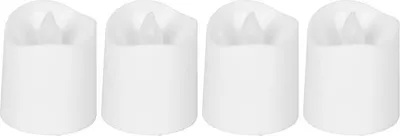 Produktbild von LED Dekoration - TEEKERZE, weiß, 4 Stück in einer Packung