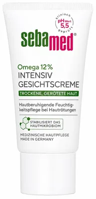 Obrázek produktu pro Sebamed Intenzivní pleťový krém pro suchou a zarudlou pleť, 50 ml