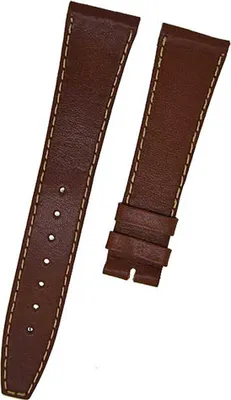 Produktbild von Orig. FORTIS Uhrenarmband LEDER braun mit beiger Naht 20mm