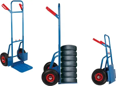 Produktbild von Toolland Sackkarre klappbar mit Sicherheitshandgriff Traglast 150 kg